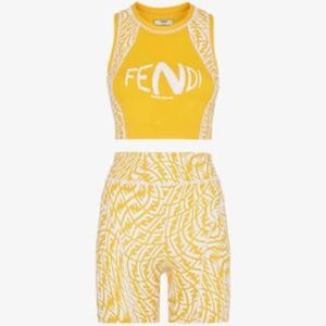 Fendi 2 piece short set